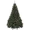 Dirbtinė Kalėdų eglutė su burbulais 270 cm 300 LED Šilta balta