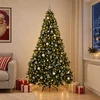 Dirbtinė Kalėdų eglutė su burbulais 270 cm 300 LED Šilta balta