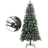 Dirbtinė Kalėdų eglutė su stovu, žalios spalvos, 120cm, PVC