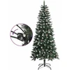 Dirbtinė Kalėdų eglutė su stovu, žalios spalvos, 150cm, PVC