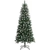 Dirbtinė Kalėdų eglutė su stovu, žalios spalvos, 150cm, PVC