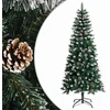 Dirbtinė Kalėdų eglutė su stovu, žalios spalvos, 150cm, PVC
