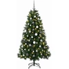 Dirbtinė Kalėdų eglutė su žaisliuku 180 cm 300 LED Šilta balta