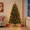 Dirbtinė Kalėdų eglutė su žaisliuku 240 cm 300 LED Šilta balta