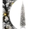 Dirbtinė Kalėdų eglutė Žalia 210 cm PVC, plienas ir plastikas