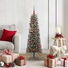 Dirbtinė Kalėdų eglutė Žalia 120 cm PVC, plastikas ir plienas