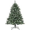 Dirbtinė Kalėdų eglutė Žalia 120 cm PVC, plastikas ir plienas