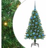 Dirbtinė Kalėdų eglutė Žalia 120 cm PVC ir Plienas ir Plastikas