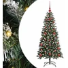 Dirbtinė Kalėdų eglutė Žalia 120 cm PVC, plastikas ir plienas