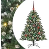 Dirbtinė Kalėdų eglutė Žalia 120 cm PVC, plastikas ir plienas