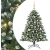 Dirbtinė Kalėdų eglutė Žalia 120 cm PVC, plastikas ir plienas