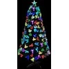 Dirbtinė Kalėdų eglutė su 120 LED s stovu Žalia 120 cm PVC