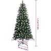 Dirbtinė Kalėdų eglutė Žalia 120 cm PVC, plastikas ir plienas