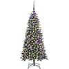 Dirbtinė Kalėdų eglutė Žalia 120 cm PVC, plastikas ir plienas