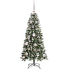 Dirbtinė Kalėdų eglutė Žalia 120 cm PVC, plastikas ir plienas