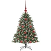 Dirbtinė Kalėdų eglutė Žalia 120 cm PVC, plastikas ir plienas