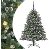 Dirbtinė Kalėdų eglutė Žalia 120 cm PVC, plastikas ir plienas
