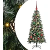 Dirbtinė Kalėdų eglutė Žalia 120 cm PVC, plastikas ir plienas