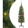 Dirbtinė Kalėdų eglutė Žalia 120 cm PVC, plienas ir plastikas