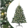 Dirbtinė Kalėdų eglutė Žalia 120 cm PVC, plastikas ir plienas
