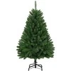 Dirbtinė Kalėdų eglutė su 150 LED Žalia 120 cm PVC ir metalas