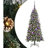 Dirbtinė Kalėdų eglutė Žalia 120 cm PVC, plastikas ir plienas