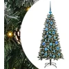 Dirbtinė Kalėdų eglutė Žalia 120 cm PVC, plastikas ir plienas