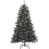 Dirbtinė Kalėdų eglutė Žalia 120 cm PVC, plastikas ir plienas