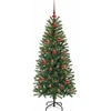 Dirbtinė Kalėdų eglutė Žalia 150 cm PE ir PVC