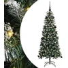 Dirbtinė Kalėdų eglutė Žalia 150 cm PVC, plastikas ir plienas
