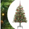 Dirbtinė Kalėdų eglutė Žalia 150 cm PVC ir metalas