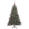 Dirbtinė Kalėdų eglutė Žalia 150 cm PVC, plastikas ir plienas