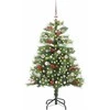 Dirbtinė Kalėdų eglutė Žalia 150 cm PVC ir metalas