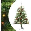 Dirbtinė Kalėdų eglutė Žalia 150 cm PVC ir metalas