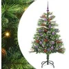 Dirbtinė Kalėdų eglutė Žalia 150 cm PVC ir metalas