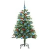 Dirbtinė Kalėdų eglutė Žalia 150 cm PVC ir metalas