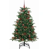 Dirbtinė Kalėdų eglutė Žalia 150 cm PVC ir Metalas ir Plastikas