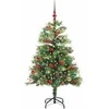 Dirbtinė Kalėdų eglutė Žalia 150 cm PVC ir metalas