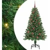 Dirbtinė Kalėdų eglutė Žalia 150 cm PVC ir Plienas ir Plastikas