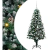 Dirbtinė Kalėdų eglutė Žalia 150 cm PVC ir Plienas ir Plastikas
