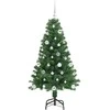 Dirbtinė Kalėdų eglutė Žalia 150 cm PVC ir Plienas ir Plastikas