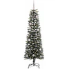 Dirbtinė Kalėdų eglutė Žalia 150 cm PVC, plastikas ir plienas