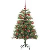 Dirbtinė Kalėdų eglutė Žalia 150 cm PVC ir metalas