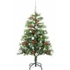 Dirbtinė Kalėdų eglutė Žalia 150 cm PVC ir metalas