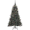 Dirbtinė Kalėdų eglutė Žalia 150 cm PVC, plastikas ir plienas