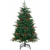 Dirbtinė Kalėdų eglutė Žalia 150 cm PVC ir Metalas ir Plastikas