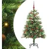 Dirbtinė Kalėdų eglutė Žalia 150 cm PVC ir metalas