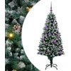 Dirbtinė Kalėdų eglutė Žalia 150 cm PVC ir Plienas ir Plastikas