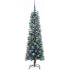 Dirbtinė Kalėdų eglutė Žalia 150 cm PVC, plastikas ir plienas