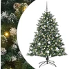 Dirbtinė Kalėdų eglutė Žalia 150 cm PVC, plastikas ir plienas